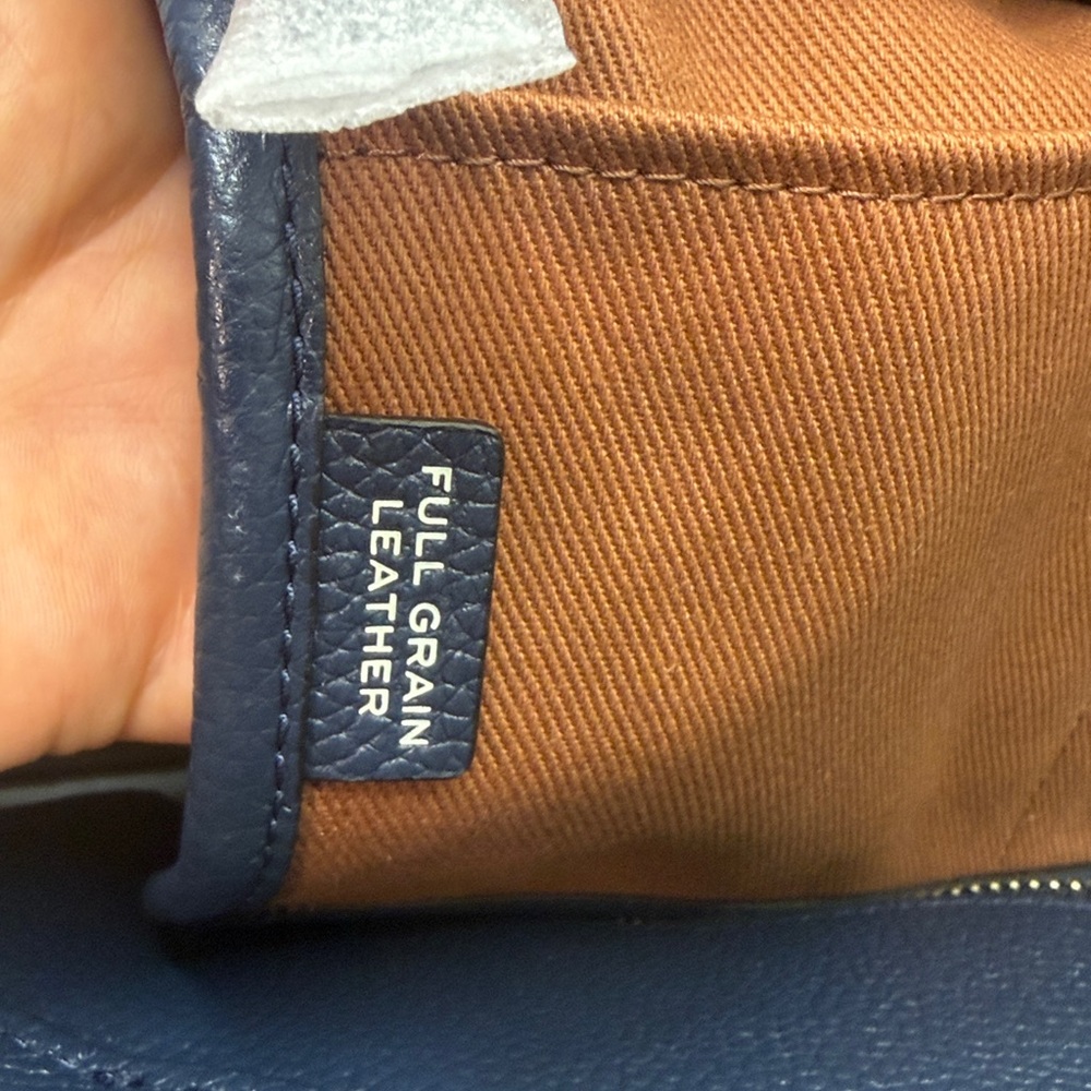 NEW MARC JACOBS medium tote bag dark blue color AUTHENTIC - Picture 12 of 13